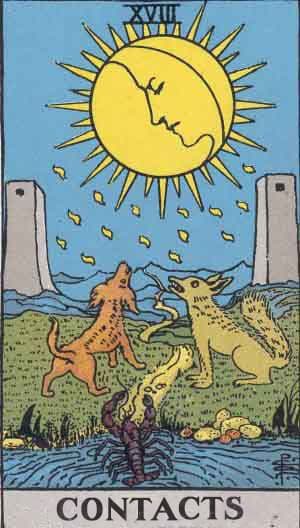 A tarot card called the sun